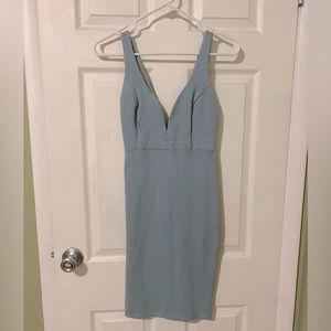 Lulus Dusty Sage midi dress - size S
